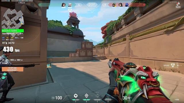 Valorant : Revelation E6 Act 2 Lotus | RTX 3070 Test Ultra Settings 1080p | 731 FPS смотреть онлайн