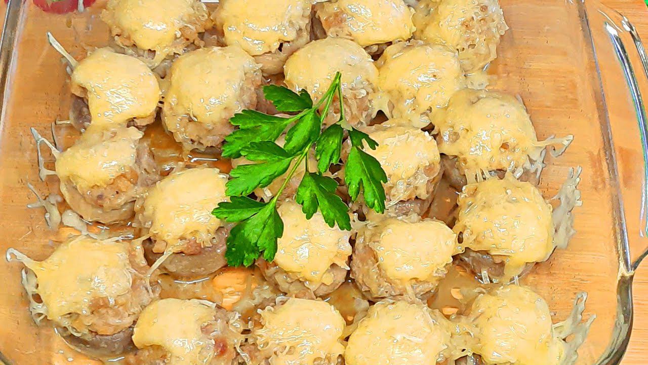 Шампиньоны фаршированные