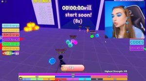 Я САМЫЙ СИЛЬНЫЙ КЛИКЕР КАЧОК в Roblox ! ?Muscle Race Clicker