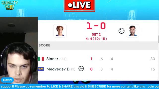 🎾SINNER vs MEDVEDEV | ATP Finals 2023 Semi Final | LIVE Tennis Play-by-Play Stream смотреть онлайн