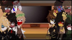 Реакция стран из прошлого 5/? #countryhumans #врек #реакция