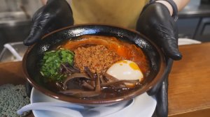 Приготовление японского рамена и мазесобы