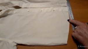 Обработка фигурного низа изделия