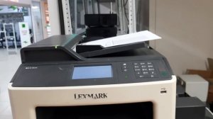 Тест лазерного мфу Lexmark MX410de
