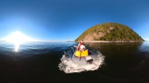 В 360° на лодке по Байкалу \ Baikal in 360°.