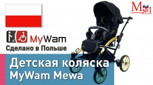 Полный обзор! Детская прогулочная складная коляска MyWam Mewa при ДЦП (из Польши) от Медтехника №1