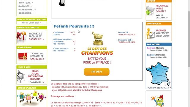 AV3 - petank-poursuite.fr : le Tir Défi (Défi des Champions) dans l'épreuve de la PetanK Poursuite смотреть онлайн