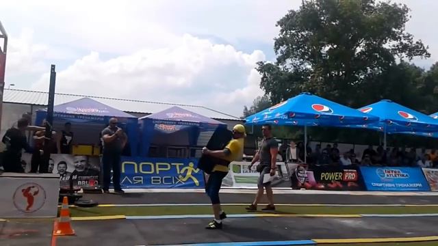 УНИКАЛЬНЫЕ ЛЮДИ!!! - Стронгмены Закарпатья - Чемпионат Украины 2016 - Шилд - 170 кг. смотреть онлайн