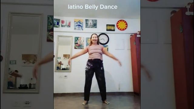 Latino Belly Dance. Lesson for Beginners / Урок Латино Белидэнс. Основные шаги для Начинающих/ לטינ