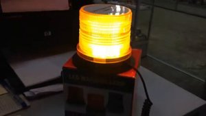 Маяк мигалка оранжевая 12-24Вольт Rd-205