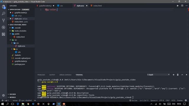 gulp-sass смотреть онлайн
