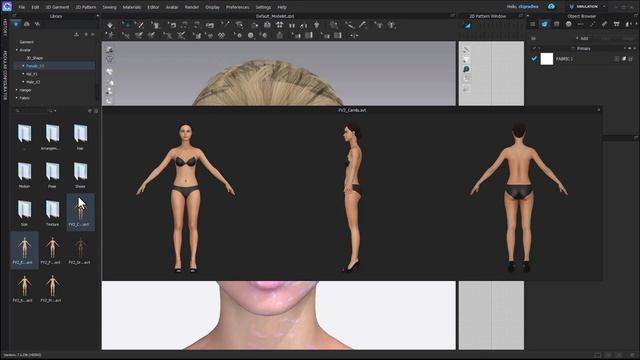Кастомизация аватара в Clo3D при помощи текстурных карт в Adobe Photoshop