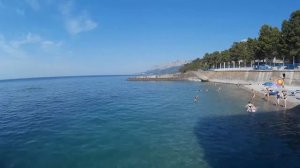 ЮБК КРЫМ,Парковое один из лучших пляжей юбк.