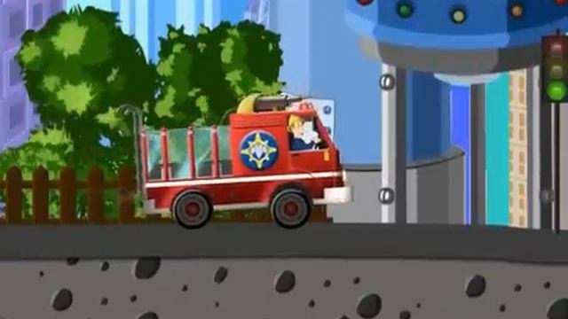 Бесплатные игры онлайн  Пожарный Сэм пожарный грузовик, Firetruck, пожарка, игра для мальчиков