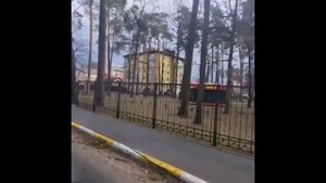 Ирпень, первые кадры освобожденного города, проезд по основным улицам города.