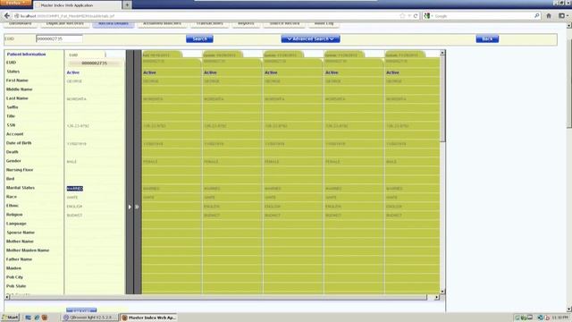 OHMPI Demo - Oracle Healthcare Master Person Index, Master Index Data Manager, Part 2 смотреть онлайн