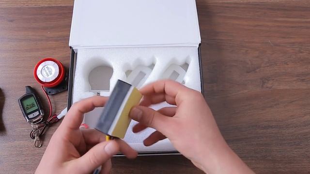 Сигнализация с обратной связью на скутер мотоцикл с Алиэкспресс из Китая обзор! Мотосигнализация. смотреть онлайн