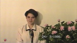 1995 Крым, Джанкой - Елена Пальчикова, диктор "11 канала"