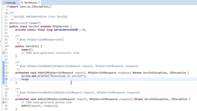 Estructura de un Proyecto Web e impresion de HTML desde un servlet смотреть онлайн