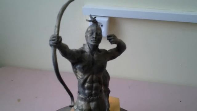 Бороншы Асан скульптурный пластилин Коркыт Ата -Кентавр смотреть онлайн