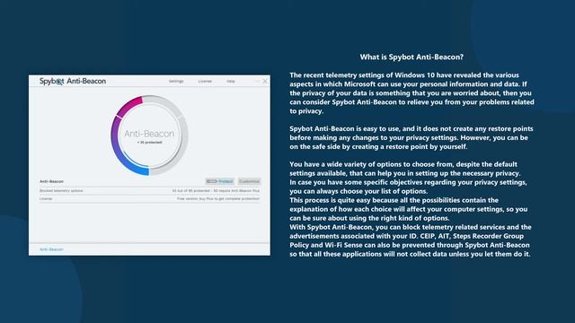 What is Spybot Anti Beacon 3.1 (Review 2020) смотреть онлайн