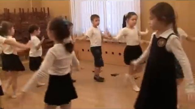 Подготовительная группа ДМШ №91, ритмика Москва смотреть онлайн