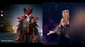 Новый рулетка Костюм-Х "Кровавый ворон" PUBG MOBILE