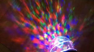 Подсветка ИГРА ВОДЫ вращающаяся, цветные LED-огни (красный, зелёный, синий), для дома и улицы 49447