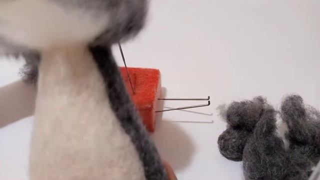 Валяние игрушек/Мышка из шерсти смотреть онлайн