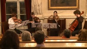 Quatuor du Soleil: Yury Revich, Lukas Medlam, Jasna Simonovic, Steffan Morris. Borodin Scherzo
