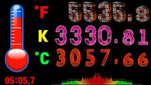 0°C ~ 6,000°C Temperature ( Celsius ,Fahrenheit ,kelvin)  timer countup alarm🔔