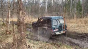 Nissan Patrol Y60 BMW M57 engine & 2.8 tractor wheels |Патрол с M57 и Патрол с тракторными колесами