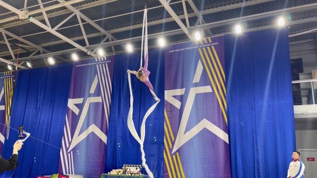 Обязательная программа на воздушных полотнах 1 разрад IFAS