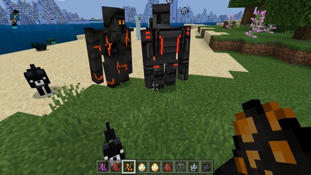 Ещё больше новых Мобов для MINECRAFT PE 1.14.30 смотреть онлайн