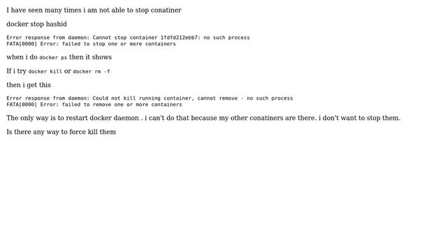 Unix & Linux: How can i kill docker containers? смотреть онлайн