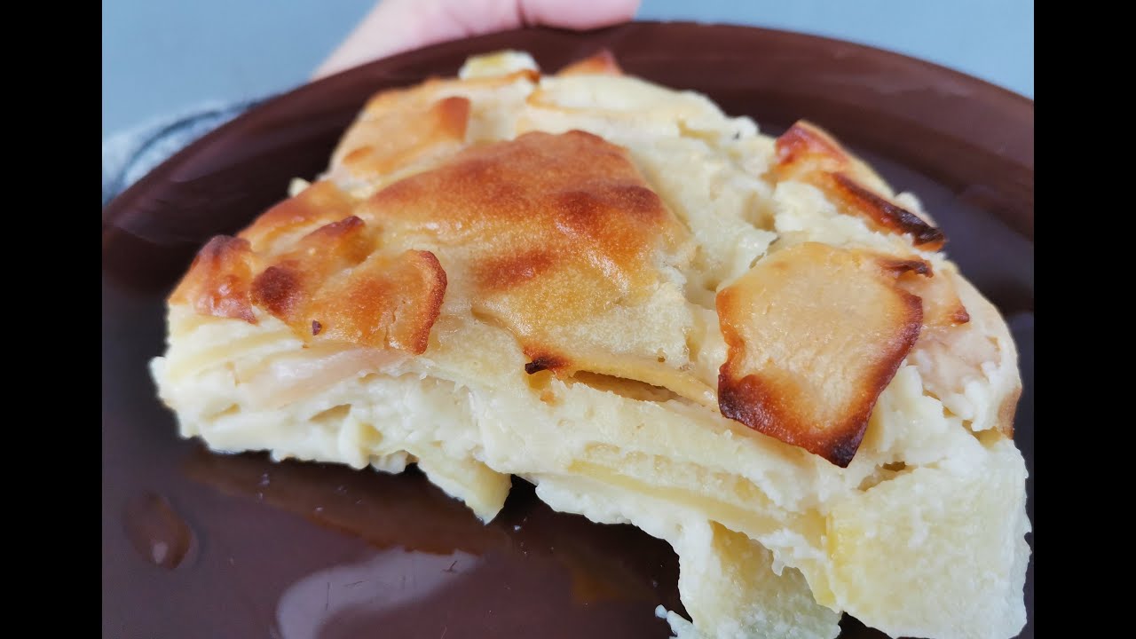 БЫСТРО К ЧАЮ! ПИРОГ ИЗ ЯБЛОК! Яблочный пирог. Быстрый и простой пирог к чаю. Выпечка с яблоками.