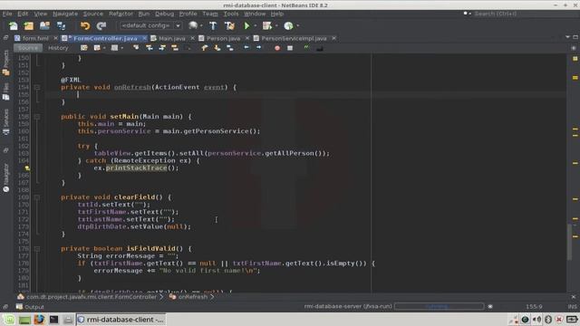 Ep 11 - Java RMI - Database - CRUD - Adding action(deletePerson() & refresh)-Button delete & refres смотреть онлайн
