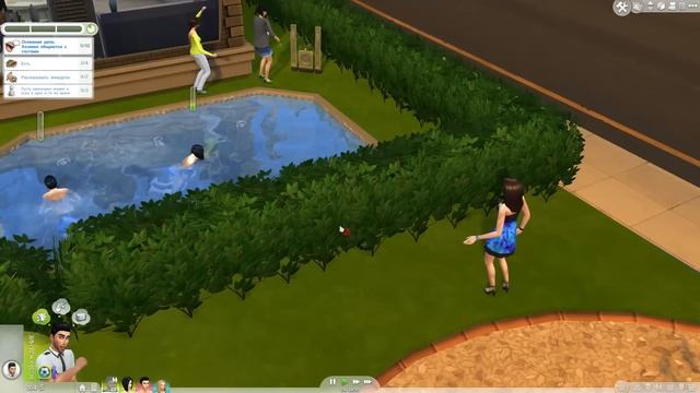 The Sims 4: #19 "Бассейны" смотреть онлайн