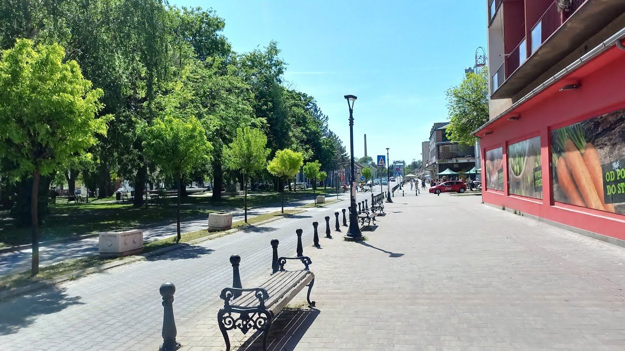 #недвижимостьсербии КУЛА Город на главной трассе. Мини обзор центра города #жизньзаграницей #сербия
