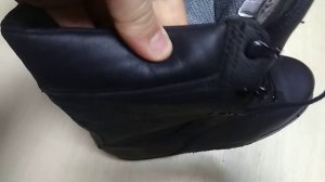 Канадские берцы из кожи бизона prospector.