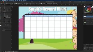 How To Make A Reward Chart In Affinity Publisher V2