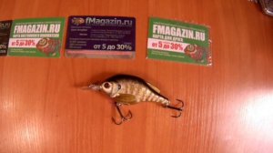 UNIBOXING воблер Live Target Suhfish Flat Side Squarebill Kosadaka Rerahge XS 110из sp FMAGAZIN