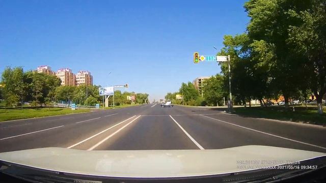 Тараз, прогулка по городу на авто (Taraz/Джамбул) - май 2021