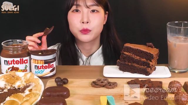 ASMR CHOCOLATE DESSERT_Sulgi