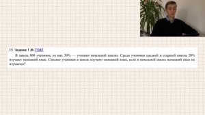В школе 800 учеников, из них 30% — ученики начальной школы. Среди учеников средней и старшей школы.