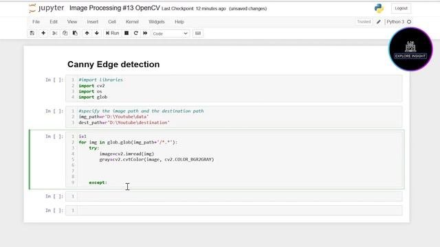 OpenCV Python Tutorial for Beginners - Canny Edge Detection