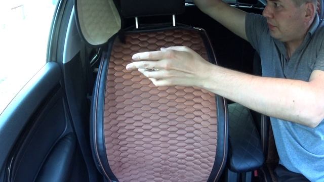 Лада Веста Премиум Чёрные накидки в салон. смотреть онлайн