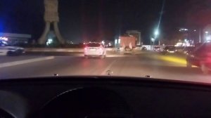 Khachmaz City Night Driving(Xacmaz)Хачмаз Азербайджан