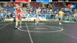 Fargo 2012 182 Round 1: Nicholas Veling (Wisconsin) vs. Cory Daniel (Maryland)