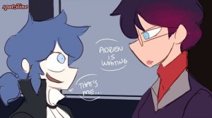 Adrien (Chat Blanc) and Marinette [Miraculous Ladybug Comic]